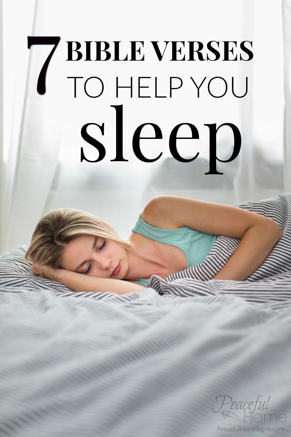 7 Bible Verses to Help You Sleep | Scriptures about Sleep | What does the bible say about sleep? | Bible verses insomnia